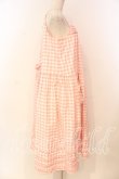 画像4: PINK HOUSE / ブロックギンガムキャミソールワンピース  ピンク O-26-01-08-058-LO-OP-YM-OS (4)