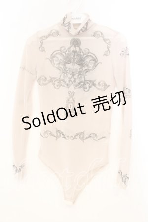画像: Medenius / Eden bodysuit（エデンボディースーツ）  アイボリー O-26-01-08-061-0-TO-IG-OS