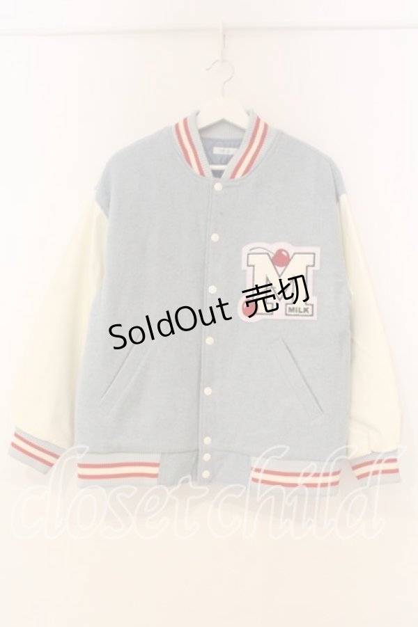 画像1: MILK / Cherry's スタジャン  サックス O-26-01-08-066-ML-CO-OW-OS (1)