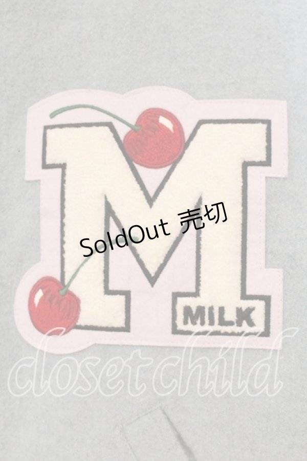 画像2: MILK / Cherry's スタジャン  サックス O-26-01-08-066-ML-CO-OW-OS (2)