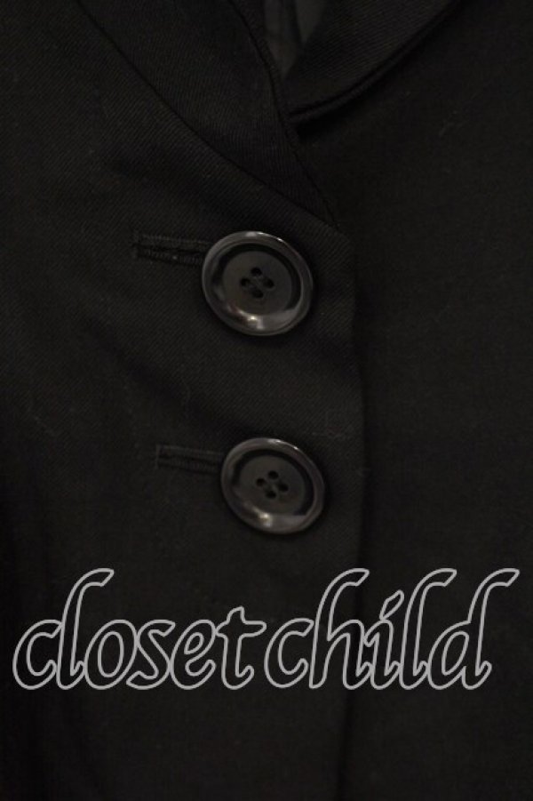 画像2: BPN / ロングフレアジャケット M ブラック O-26-01-08-069-GO-JA-OW-OS (2)