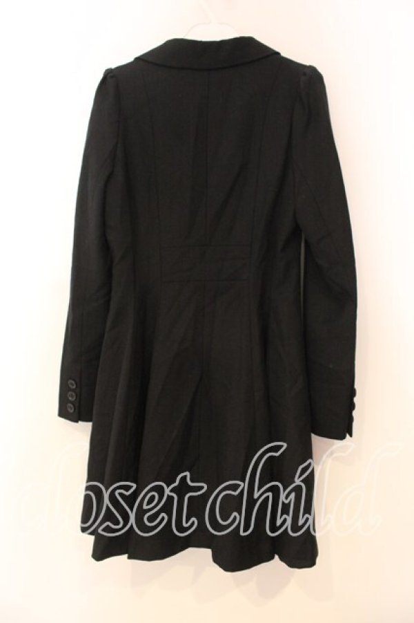 画像4: BPN / ロングフレアジャケット M ブラック O-26-01-08-069-GO-JA-OW-OS (4)