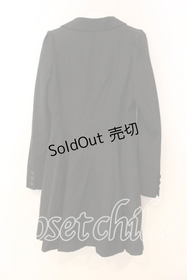 画像4: BPN / ロングフレアジャケット M ブラック O-26-01-08-069-GO-JA-OW-OS (4)