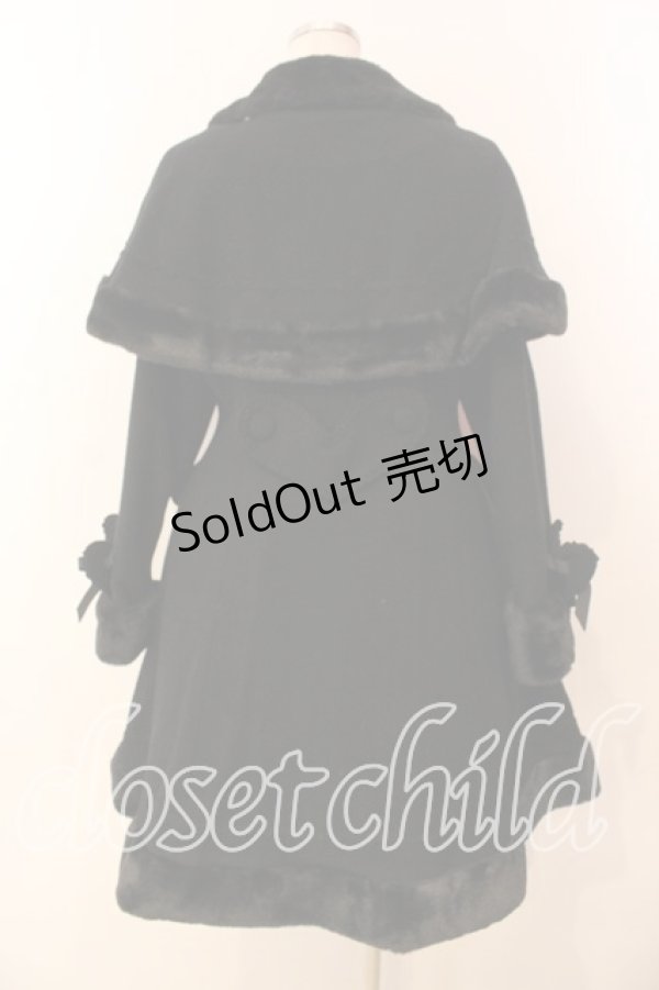 画像6: BABY,THE STARS SHINE BRIGHT / ハートミルキーコート（2024年）  クロ O-26-01-08-005-BA-CO-OW-OS (6)