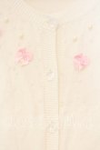 画像2: metamorphose / リボンパールカーディガン  シロ O-26-01-08-073-ME-TO-IG-OS (2)