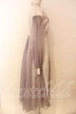 画像3: abilletage / Dorothy バックフレアワンピース  ラベンダーグレー O-26-01-08-008-GO-OP-IG-OS (3)