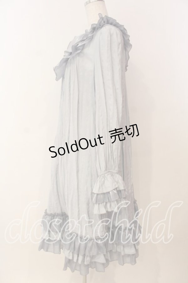 画像4: Hoshibako Works / リトルゴースト　ワンピース L サックス O-26-01-08-009-LO-OP-OW-OS (4)