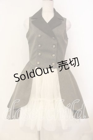 画像: Innocent World / ローザプリーツテッドジャンパースカート M ショコラ O-26-01-08-011-IW-OP-OW-OS