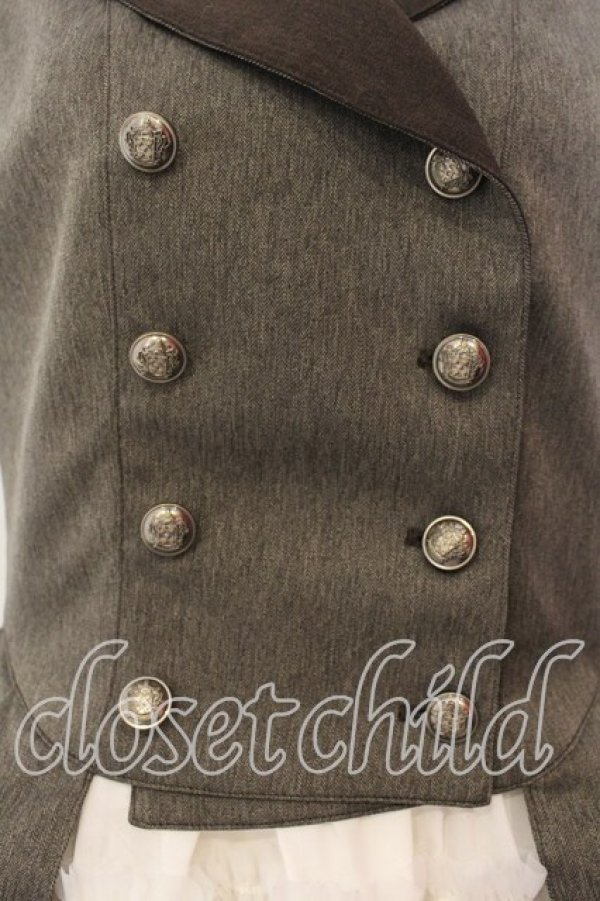 画像2: Innocent World / ローザプリーツテッドジャンパースカート M ショコラ O-26-01-08-011-IW-OP-OW-OS (2)