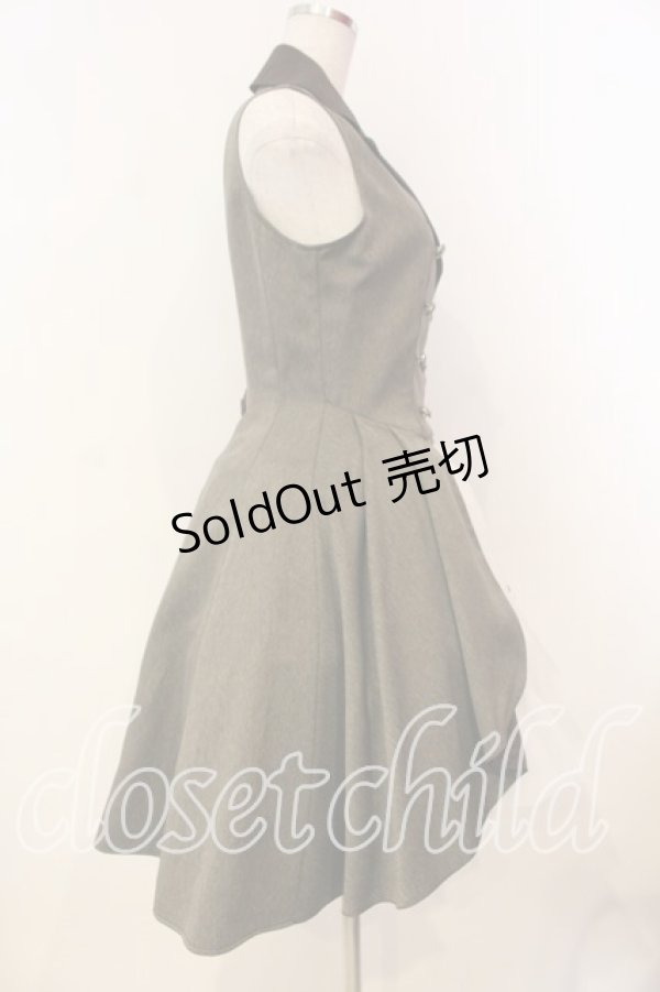 画像3: Innocent World / ローザプリーツテッドジャンパースカート M ショコラ O-26-01-08-011-IW-OP-OW-OS (3)