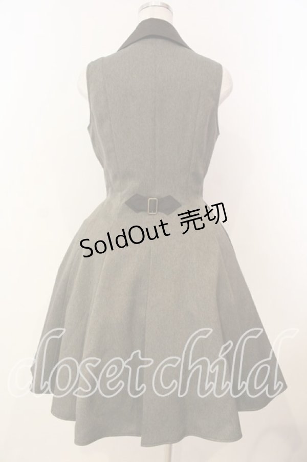 画像4: Innocent World / ローザプリーツテッドジャンパースカート M ショコラ O-26-01-08-011-IW-OP-OW-OS (4)