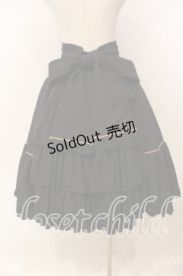 画像5: metamorphose / マデリーンハイウエストスカート  クロ O-26-01-08-013-ME-SK-OW-OS (5)