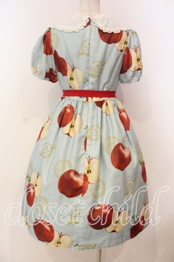 画像5: Emily Temple cute / Apple Stampワンピース  ブルー O-26-01-08-017-ET-OP-YM-OS (5)