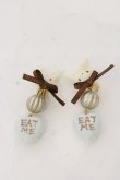 画像1: MERCI MEL / ゆらゆらうさぎのイヤカフ  オフ×サックス アリスモチーフ O-26-01-09-043-0-AC-IG-OS (1)