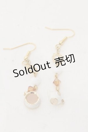 画像: LOLITA他 / ティーセットピアス  ゴールド O-26-01-09-046-0-AC-IG-ZT421