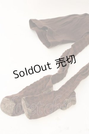 画像: Q-pot. / メルトチョコレートタイツ  ブラウン O-26-01-09-013-QP-ZA-IG-ZT0111D