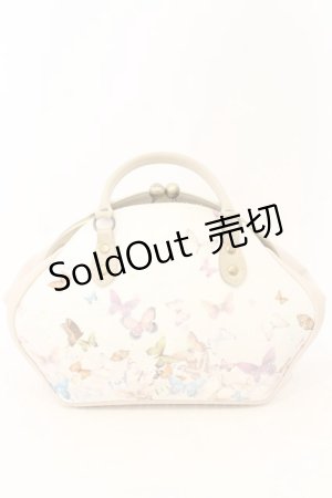 画像: limboussole / × abilletageバタフライモチーフのバルドゥリバッグ  アイボリー O-26-01-09-002-0-BG-IG-ZT0111D