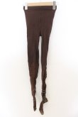 画像2: Q-pot. / メルトチョコレートタイツ  ブラウン O-26-01-09-013-QP-ZA-IG-OS (2)