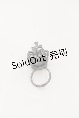 画像: BPN / クロスクラウンリング  ガンメタ O-26-01-09-016-GO-AC-IG-OS