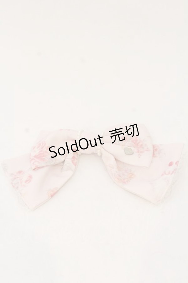 画像1: LIZ LISA / チェリー柄バレッタ  ピンク O-26-01-09-019-LO-AC-IG-OS (1)