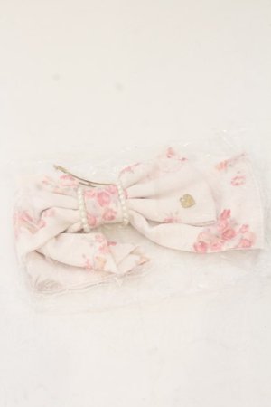 画像: LIZ LISA / チェリー柄バレッタ  ピンク O-26-01-09-020-LO-AC-IG-ZT0111D