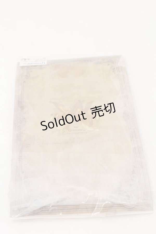 画像2: Grimoire / Verum プリントタイツ  ベージュ O-26-01-09-022-GO-ZA-IG-OS (2)