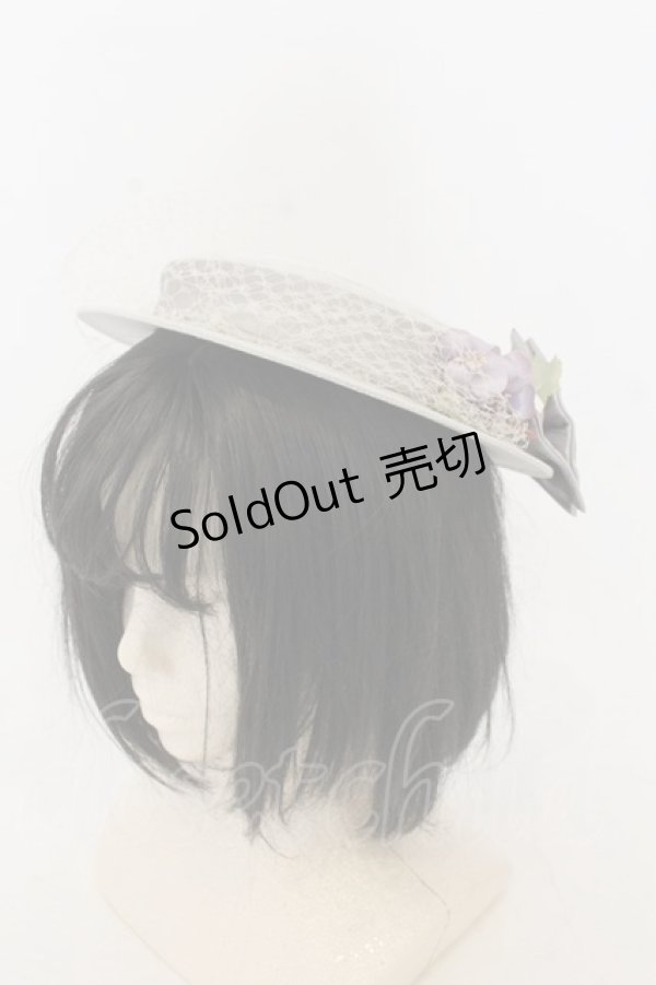 画像1: アノンハット / ヴェールキャノチエ  グレー O-26-01-09-004-0-AC-IG-OS (1)
