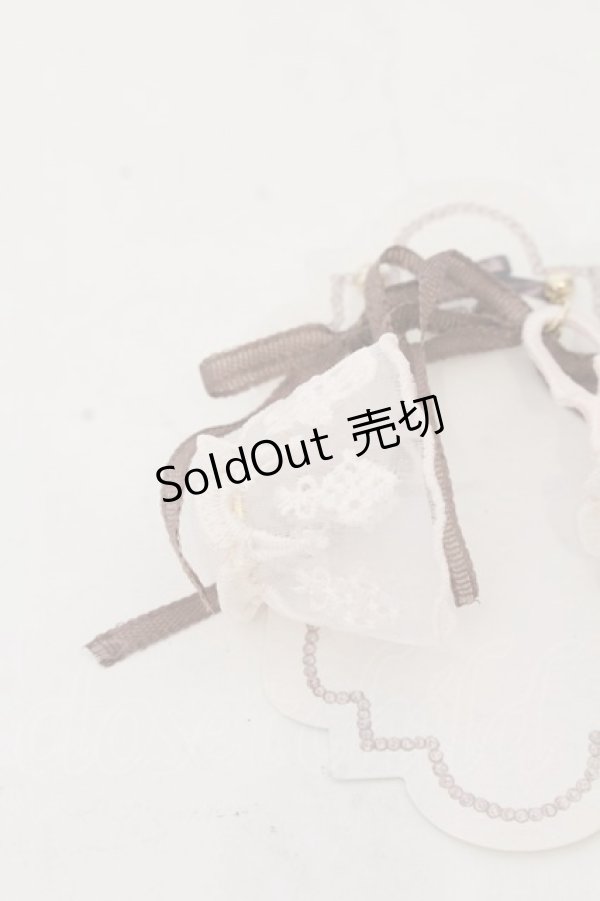 画像2: okappalover / tea cupイヤアクセサリー  シロ O-26-01-09-037-0-AC-IG-OS (2)