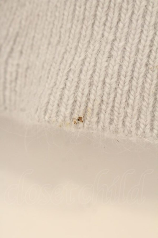 画像2: an another angelus / パール釦アンゴラニットカーディガン  グレー O-26-01-10-033-CA-TO-IG-OS (2)