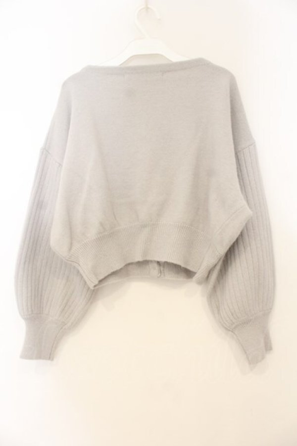 画像3: an another angelus / パール釦アンゴラニットカーディガン  グレー O-26-01-10-033-CA-TO-IG-OS (3)