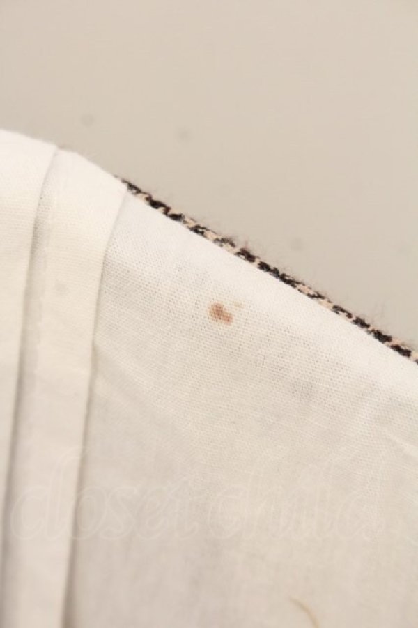 画像2: Favorite / 優雅なグレンチェックで仕立てたシスターワンピース M~L ブラウン O-26-01-10-052-LO-OP-OW-OS (2)