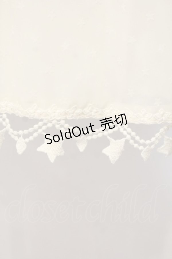 画像3: Angelic Pretty / Starry Girl長袖ワンピース  アイボリー O-26-01-10-055-AP-OP-OW-OS (3)