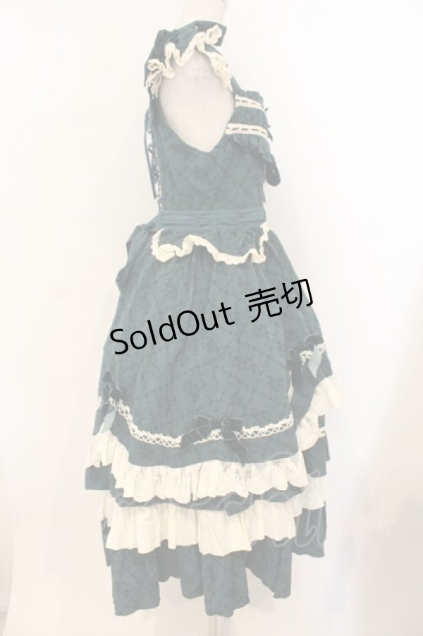 画像4: Hoshibako Works / 西洋人形魔法ジャンパースカート  グリーン O-26-01-10-062-LO-OP-YM-OS (4)