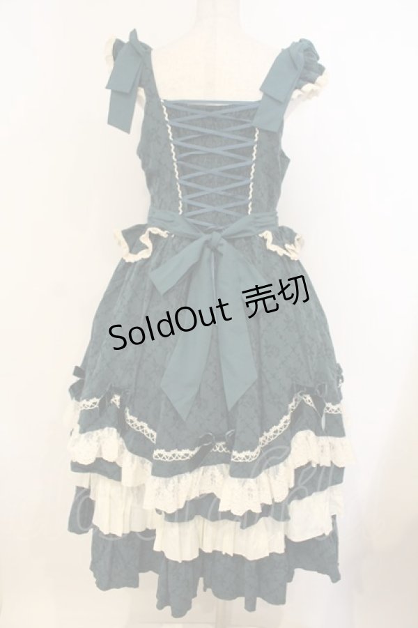 画像5: Hoshibako Works / 西洋人形魔法ジャンパースカート  グリーン O-26-01-10-062-LO-OP-YM-OS (5)