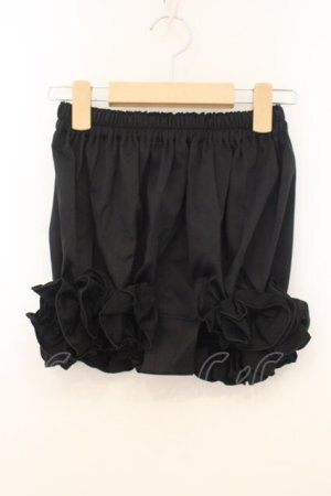 画像: NO.S PROJECT / フリルミニペチコート  クロ O-26-01-10-071-LO-PA-OW-OS