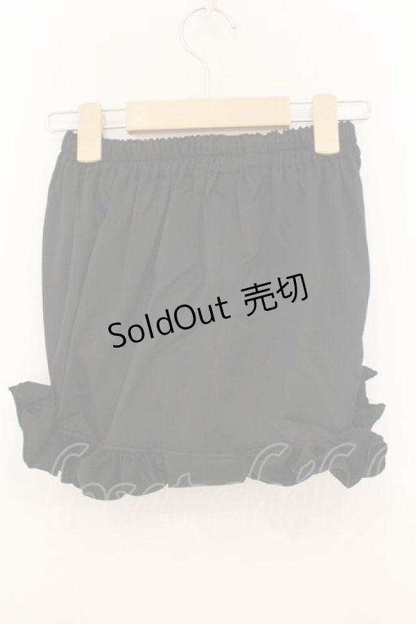 画像3: NO.S PROJECT / フリルミニペチコート  クロ O-26-01-10-071-LO-PA-OW-OS (3)