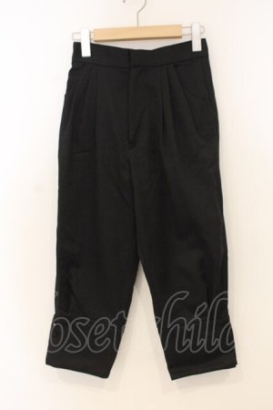 画像: NO.S PROJECT / 「乙女」のための乗馬風パンツ M クロ O-26-01-10-075-LO-PA-OW-OS