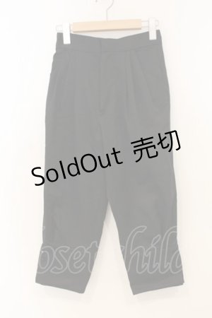 画像: NO.S PROJECT / 「乙女」のための乗馬風パンツ M クロ O-26-01-10-075-LO-PA-OW-OS