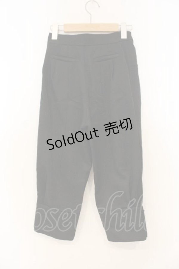 画像3: NO.S PROJECT / 「乙女」のための乗馬風パンツ M クロ O-26-01-10-075-LO-PA-OW-OS (3)