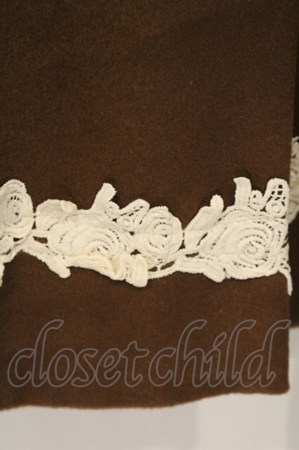 画像3: axes femme kawaii / 童話の小公女コート M ブラウン O-26-01-10-080-AX-CO-OW-OS (3)