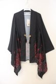 画像1: axes femme / 彼岸花羽織 F クロ O-26-01-10-008-AX-TO-OW-OS (1)