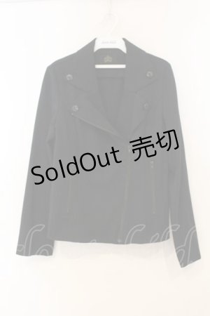 画像: MIHO MATSUDA / ライダース ウェル  ブラック O-26-01-10-087-GO-JA-IG-OS