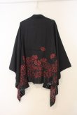 画像4: axes femme / 彼岸花羽織 F クロ O-26-01-10-008-AX-TO-OW-OS (4)