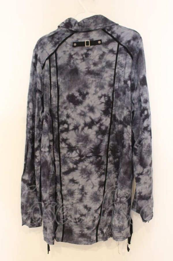 画像4: Ozz Croce / クロスptムラ染シャツ  ブルー O-26-01-10-018-OO-BL-OW-OS (4)