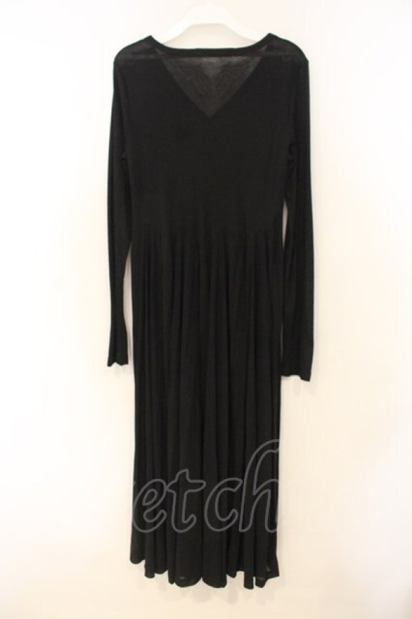 画像3: Rozen Kavalier / ウイングエンブロイダリーネット切り替えカーディガン  ブラック O-26-01-10-019-OO-TO-OW-OS (3)