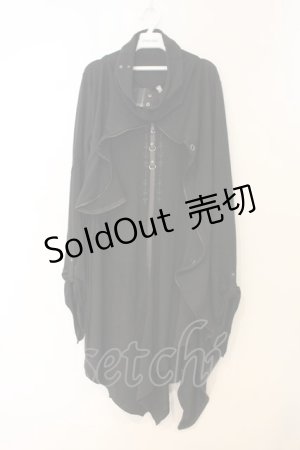 画像: Rozen Kavalier / フェイクレイヤードニットワンピース  ブラック O-26-01-10-020-OO-OP-OW-OS