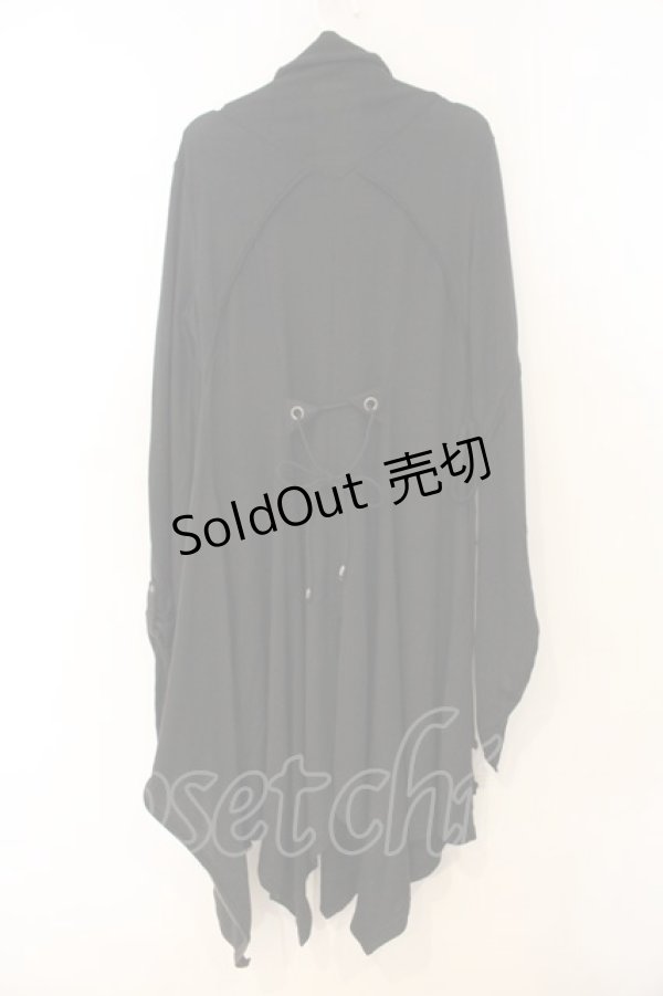 画像4: Rozen Kavalier / フェイクレイヤードニットワンピース  ブラック O-26-01-10-020-OO-OP-OW-OS (4)