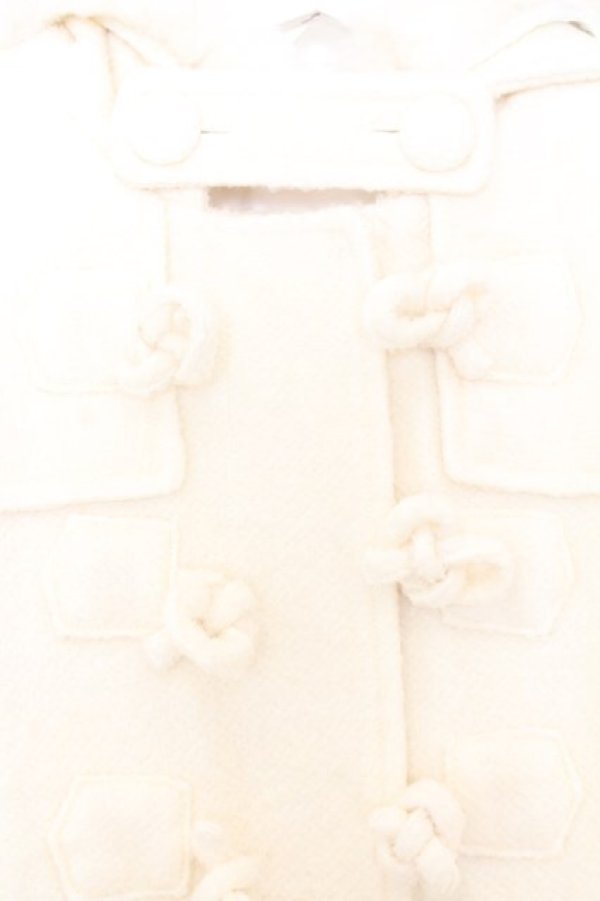 画像2: LIZ LISA / ファーフードダッフルコート F シロ O-26-01-11-003-LO-CO-YM-OS (2)