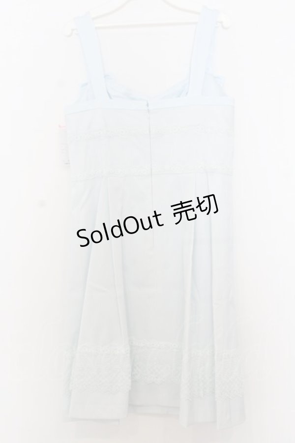 画像3: JESUS DIAMANTE / JAPONドールローズガーデンワンピース 42 サックス O-26-01-11-032-JE-OP-IG-OS (3)