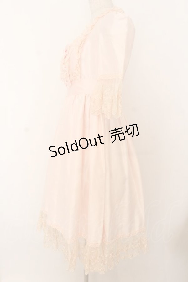 画像3: JESUS DIAMANTE / アントワーヌワンピース 42 ピンク O-26-01-11-033-JE-OP-OW-OS (3)